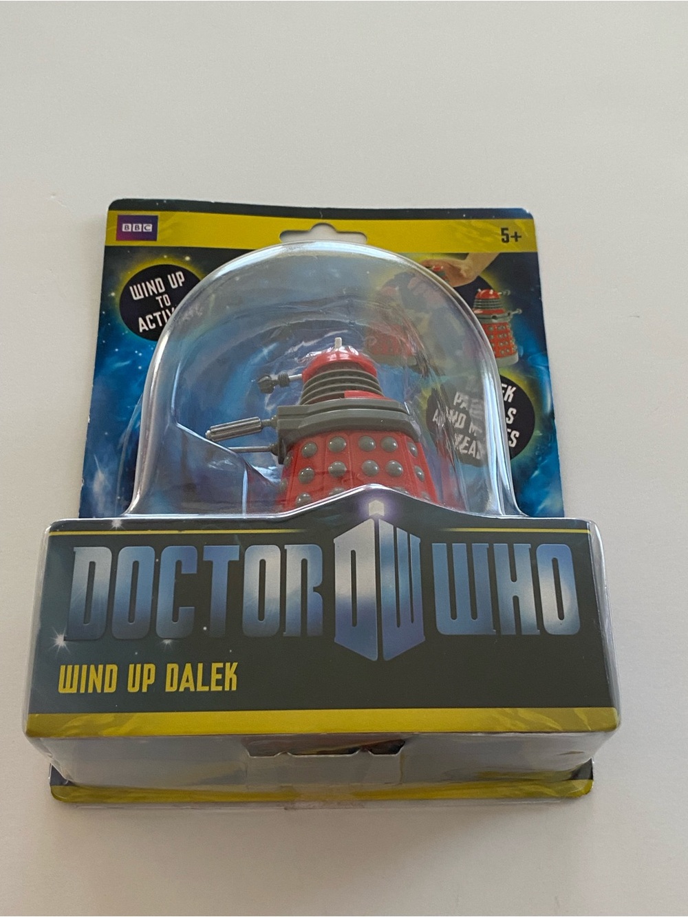Doctor Who Wind-Up Dalek Action Figure - Red NIB New Collectible dr who BBC